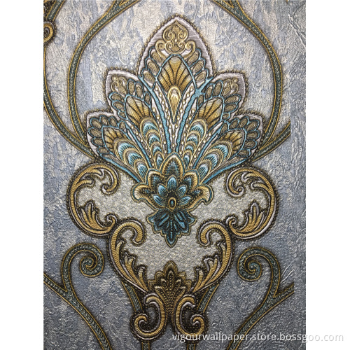 damask wall papers interior decore wallpaper for walls